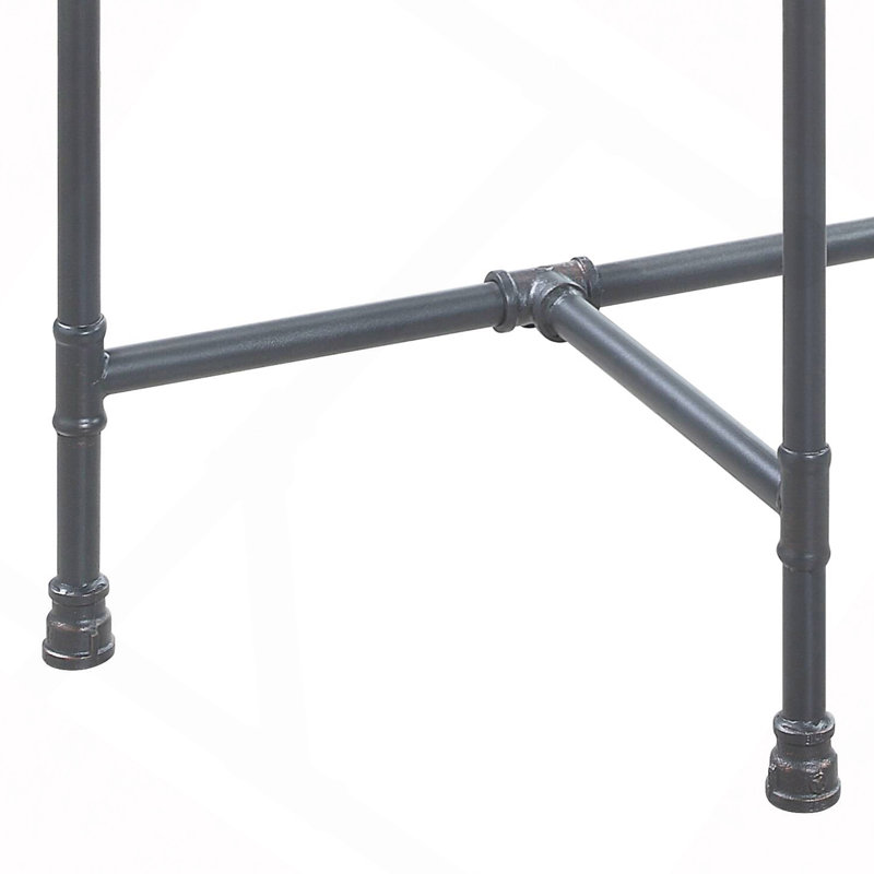 Brantley Clear Glass Sofa Table