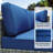 Ensemble de 14 coussins d'extérieur pour 7 pièces, ensemble de conversation en rotin, coussins de remplacement pour meubles de patio, coussins de canapé de remplacement de 4 pouces-207304605