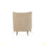 Fauteuil d'appoint à dossier haut