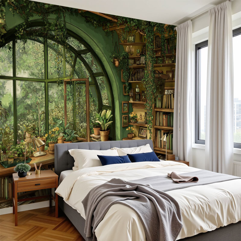 Papier peint adhésif et magique Magic Treehouse, L 144 po x l 100 po