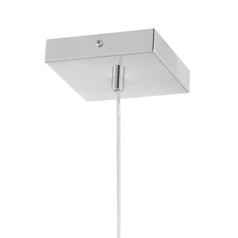 Luminaire suspendu carré à 1 lumière Homan