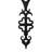 Merano Steel Candle Wall Light