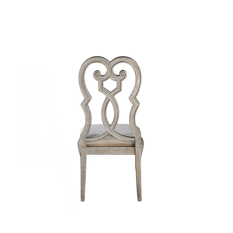 Ensemble de 2 chaises d'appoint élégantes, chaise de salon