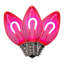 Transparent U-Shaped Filament Bulb, E17 Base, 120V, .6 Watts, 25 Bulbs per bag-881850840-881850847