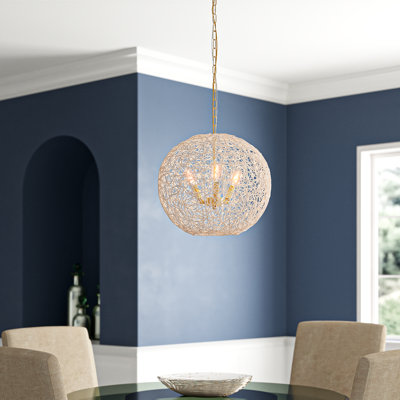Jaelanie 3 - Light Dimmable Globe Chandelier