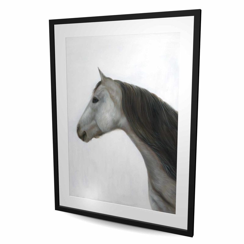 Hiver, cheval