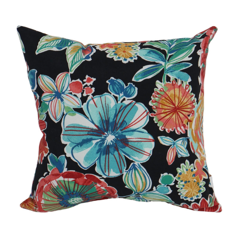 Coussin intérieur / extérieur Blazing Needles, Colsen noir