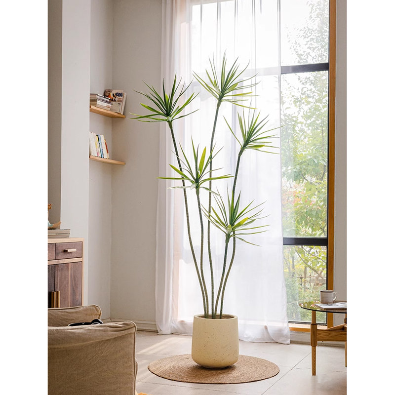 Artificial Green Plant Dragon's Blood Tree Agave Fake Tree Plant Pot