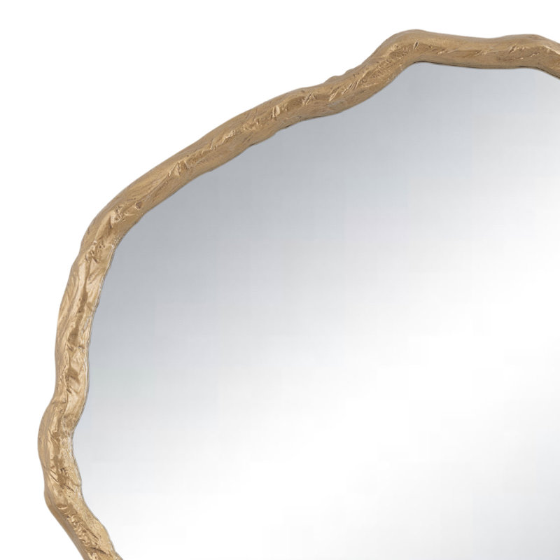 Large Antique Gold Vine Frame Mirror