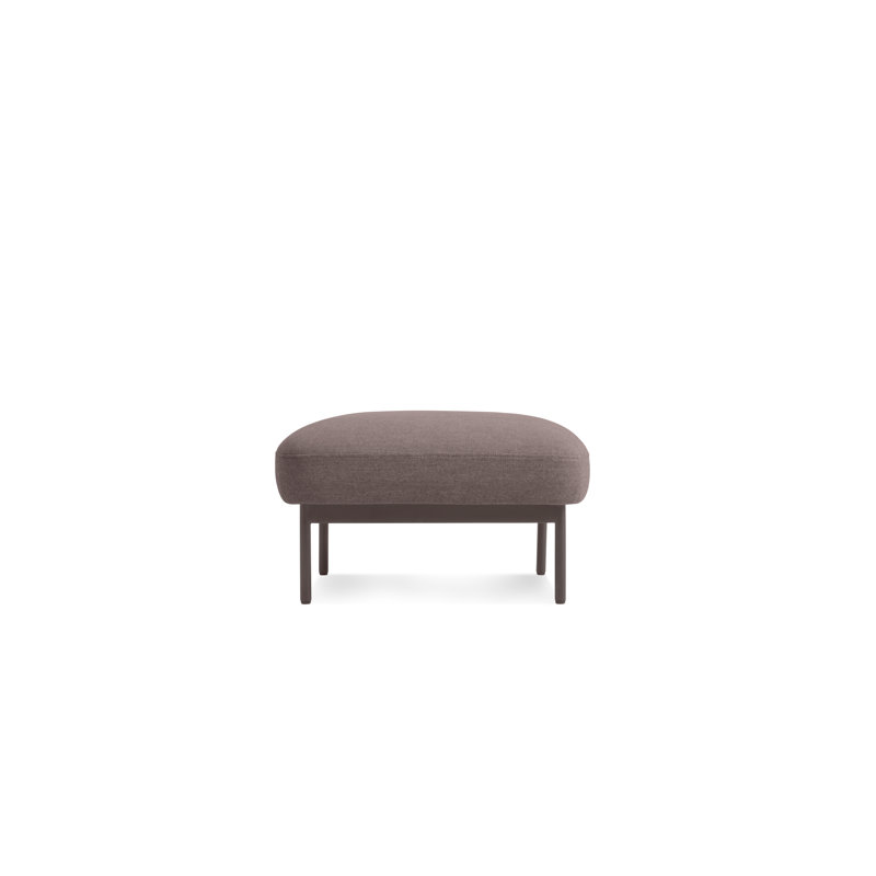 Puff Puff Ottoman, Black, Maharam Meld in Panda