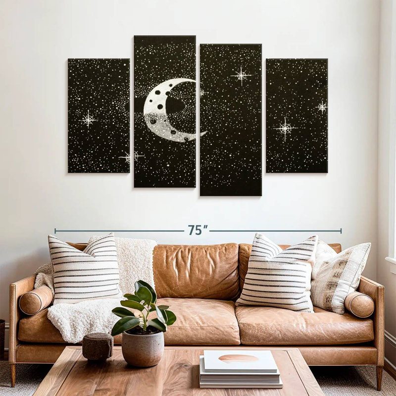 Oberle Starry Crescent Moon