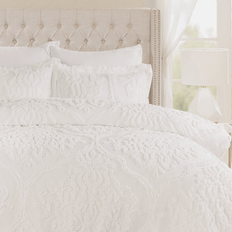 Comforter, White, King Comforter + 6 Additional Pieces