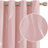 Spurgh Sliver Wave Foil Print Blackout Thermal Grommet Curtain Panels (Set of 2)-792607130-792607145