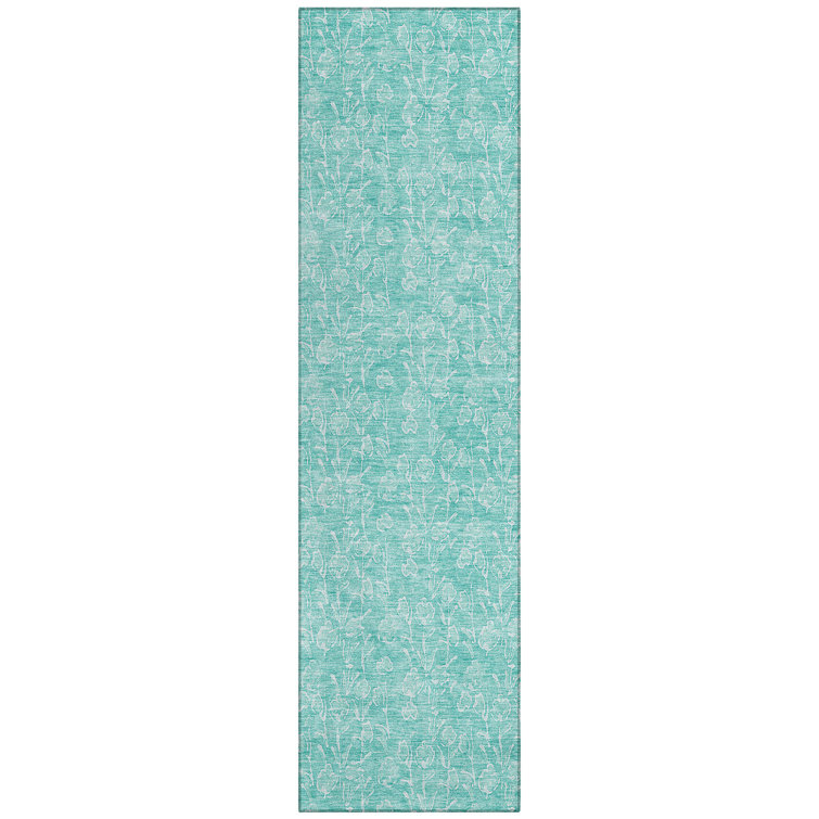 Lavonia Washable Floral Indoor / Outdoor Rug