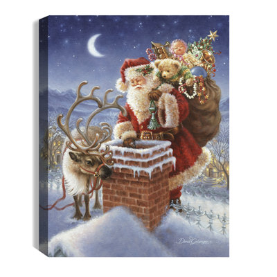 Zandra - Faithful Friends 8x6 Lighted Tabletop Canvas