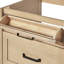 Meuble-lavabo double en bois massif ARIEL Monrow-99405064-131238903-131238906