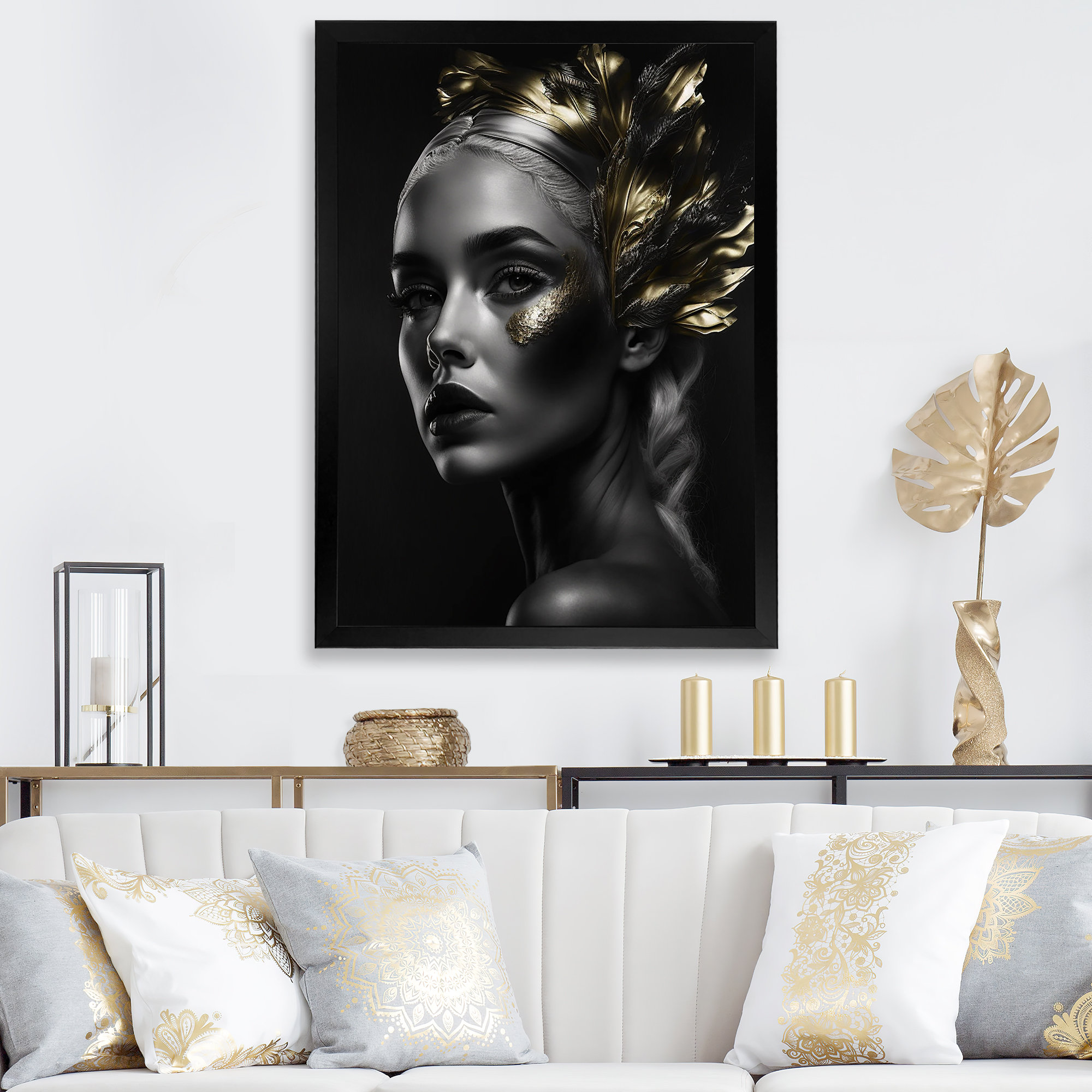 Wynwood Studio Fashion and Glam Wall Art Canvas Prints 'Sleeping