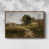 Walnut Floater Framed Canvas is out of stock