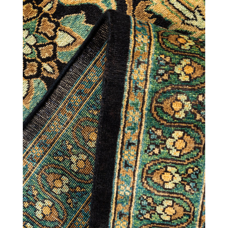 Classic One-of-a-Kind 6' 3" X 12' 1" Hand Knotted Area Rug