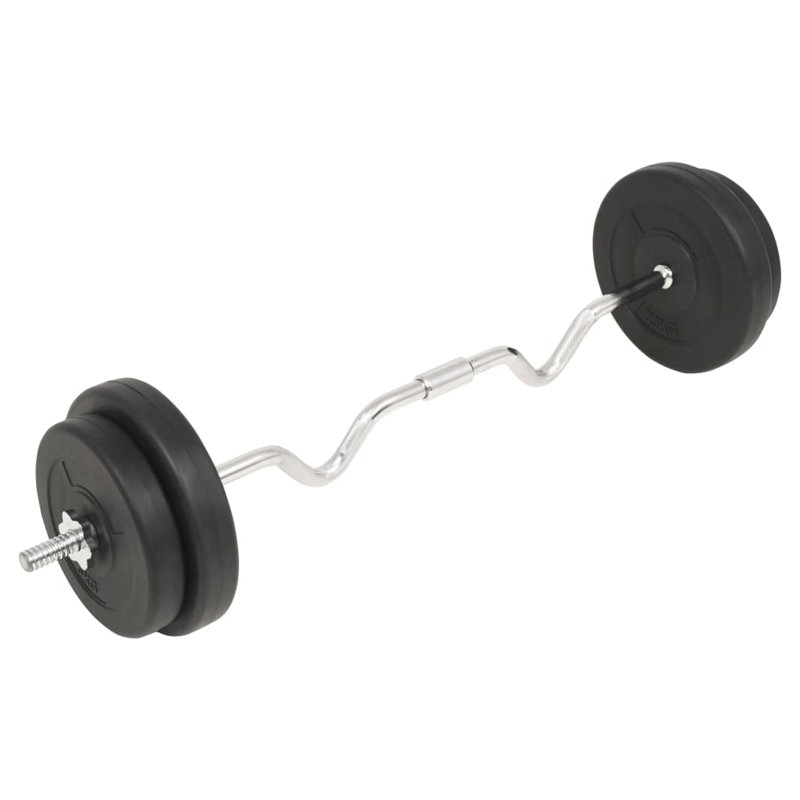 VidaXL Barbell Set 66.1 lb