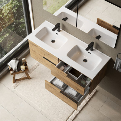 Aernout 2mm Single Bathroom Vanity with Basin