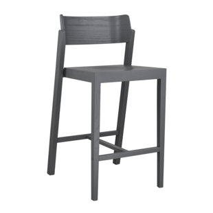 1960 Solid Wood Counter Stool