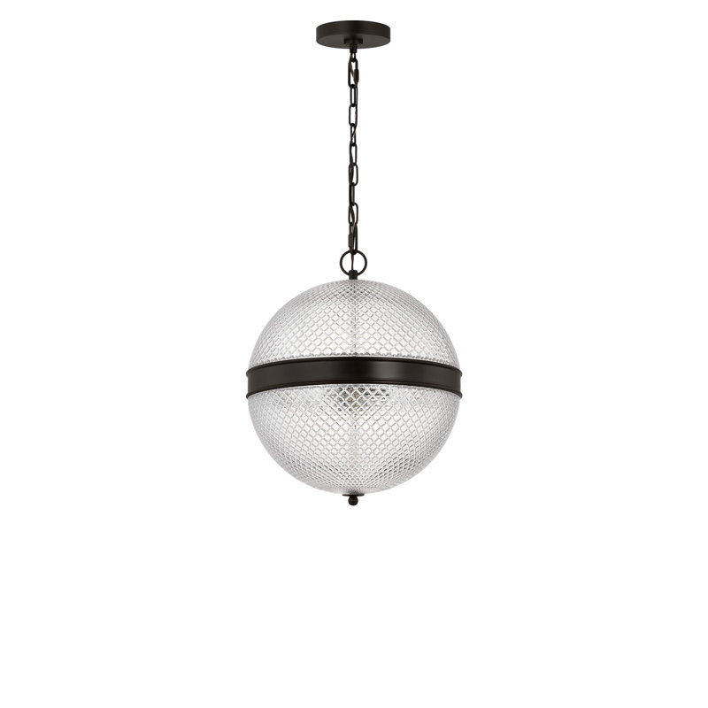 Lucinda 15 Pendant, Aged Iron