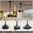 Mount-It! Heavy Duty Projector Ceiling Mount 29.3" to 45.1" Length, Black