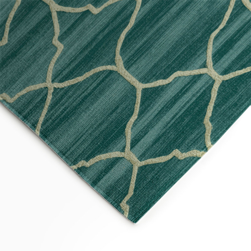 Tapis vert intérieur et extérieur Trellis, Rectangle 5 pi x 7 pi
