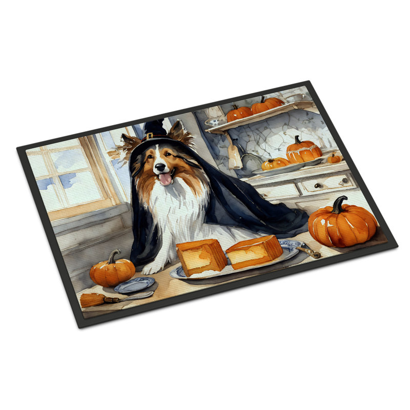 Paillasson antidérapant Kilian Sheltie, L 24 po x L 36 po