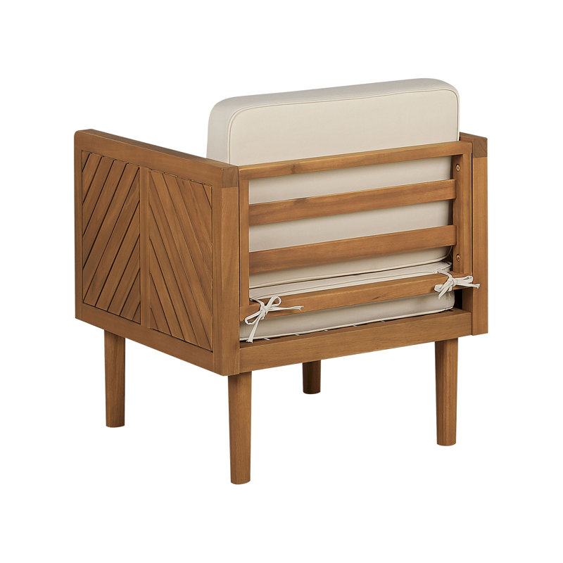 Welara Wood Outdoor Lounge Chair