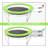 SKOK 12FT Trampoline Pad,Foldable Round Trampoline Replacement Safety Pad Mat,Waterproof,Spring Cover-122795781