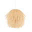 Pushpa Pendant light Lamp Shade (unwired) finished in Natural