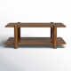 Hepburn 2 Shelf Wood Coffee Table