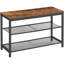 Banc à chaussures, étagère à chaussures à 3 niveaux, banc de rangement industriel pour chaussures-137520546