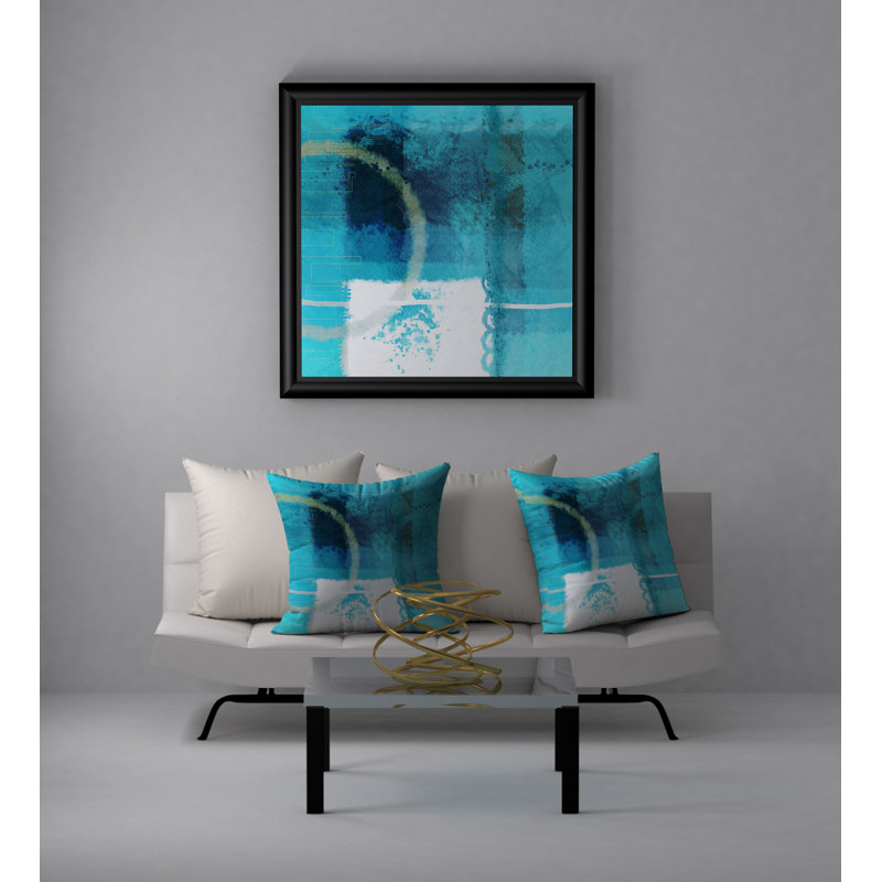 Housse de coussin carrée/insert, 24 po x 24 po
