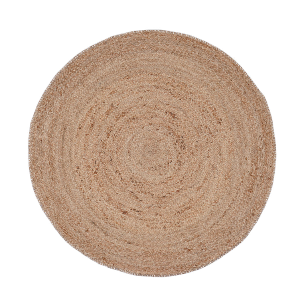 Mcgehee Handwoven Natural Gold Area Rug Rosecliff Heights Rug 