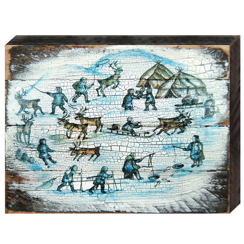 Handmade Traditional Landscape & Nature Wall Decor on Wood