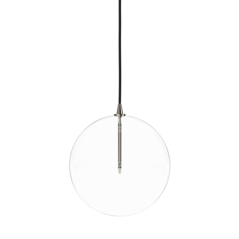 Jussica 1 - Light Pendant, Polished Nickel, 126.61" H x 11.81" W x 11.81" D