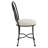 Azalea Park Ornate Iron Bronze Vanity Stool