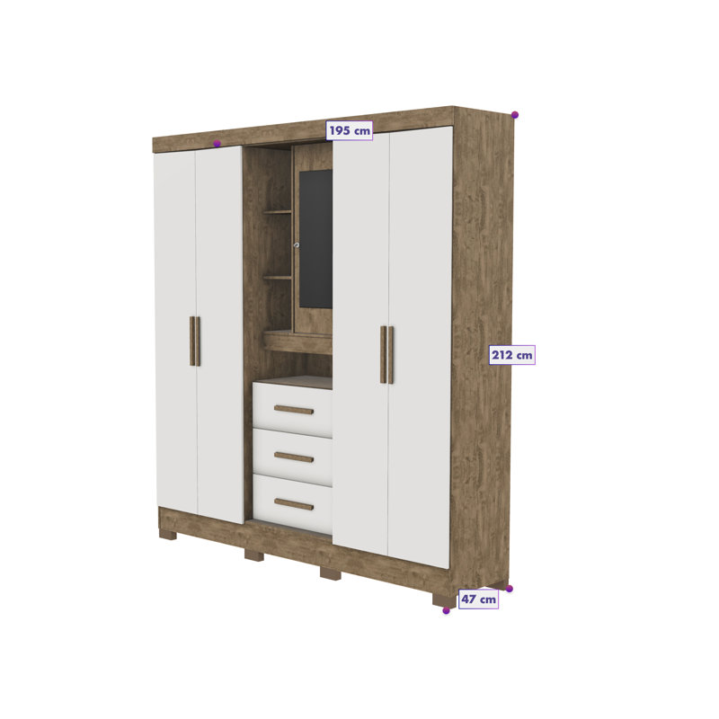 Kamraan Armoire, White