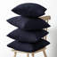 Shadwell Striped Square Scatter Crushed Velvet Cushion Cover-208629300