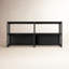 Bibliothèque standard en bois massif H 33 po x l 70 po Versa-693252068