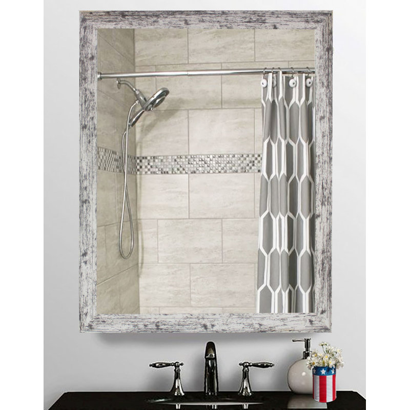 Miroir d'appoint mural Uecker Farmhouse, H 40 po x l 36 po