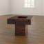 Pedestal Coffee Table with Storage