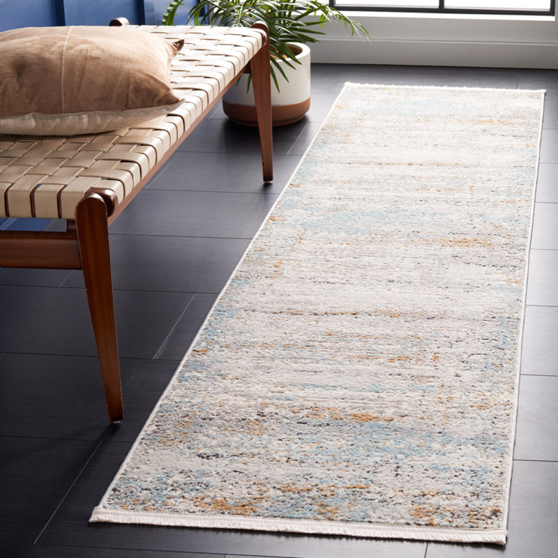 Abstract Hand Woven Area Rug, Rectangle 160 x 229 cm