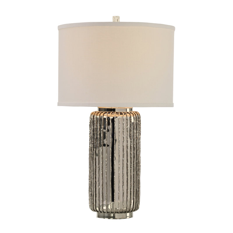 Lampe de table Crista, nickel