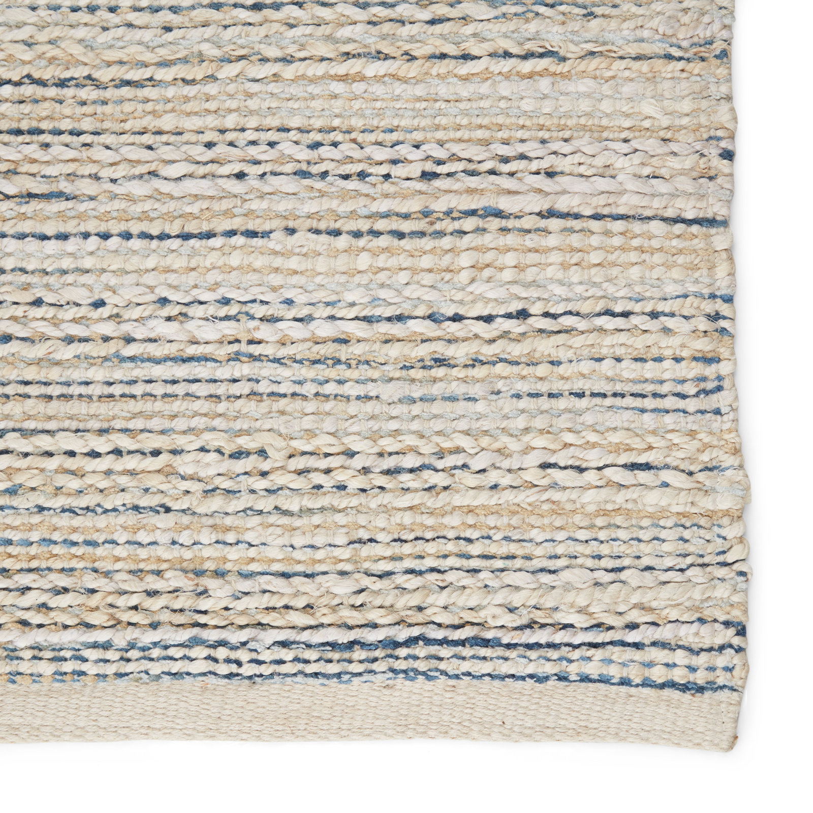 Ian Natural Hand-Woven Rug, Rectangle 6' x 9'