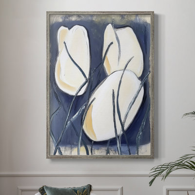 Reproduction encadrée FLORAL Series DCCV - bois massif