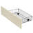 Orwhin Bed Frame 4 Drawers Storage, Upholstered Bed Frame with Velvet Adjustable Headboard Queen Full King Size Platform Bed Wood Support-807684304-856157687